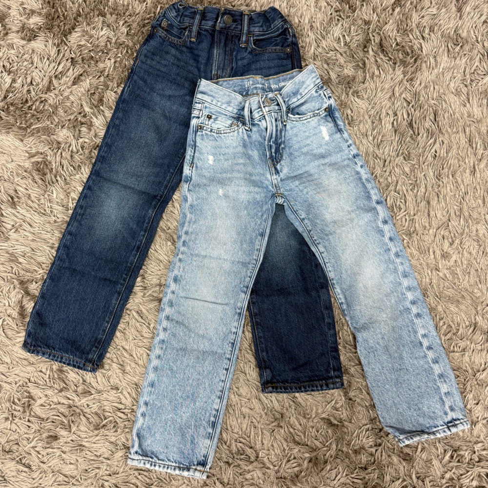 Set of 2 boys size 7 Gap jeans